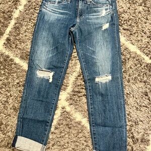 AG Adriano Goldschmied Relaxed Blue Jeans